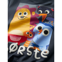 NAME IT Sweatshirt Aban Børste Ombre Blue